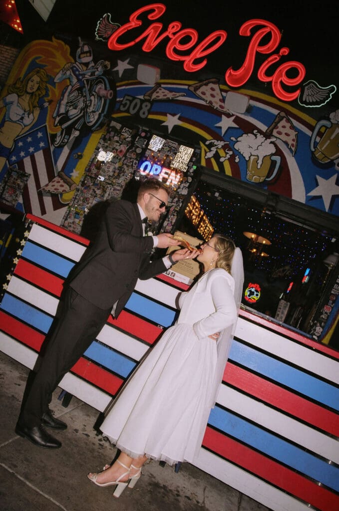 Why Downtown Las Vegas Wedding Photos Are Better Than the Strip (Especially at Night)