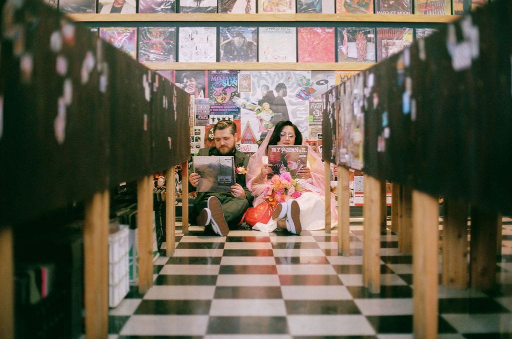 11th Street Records Elopement Photos: A Different Kind of Vegas Love Story