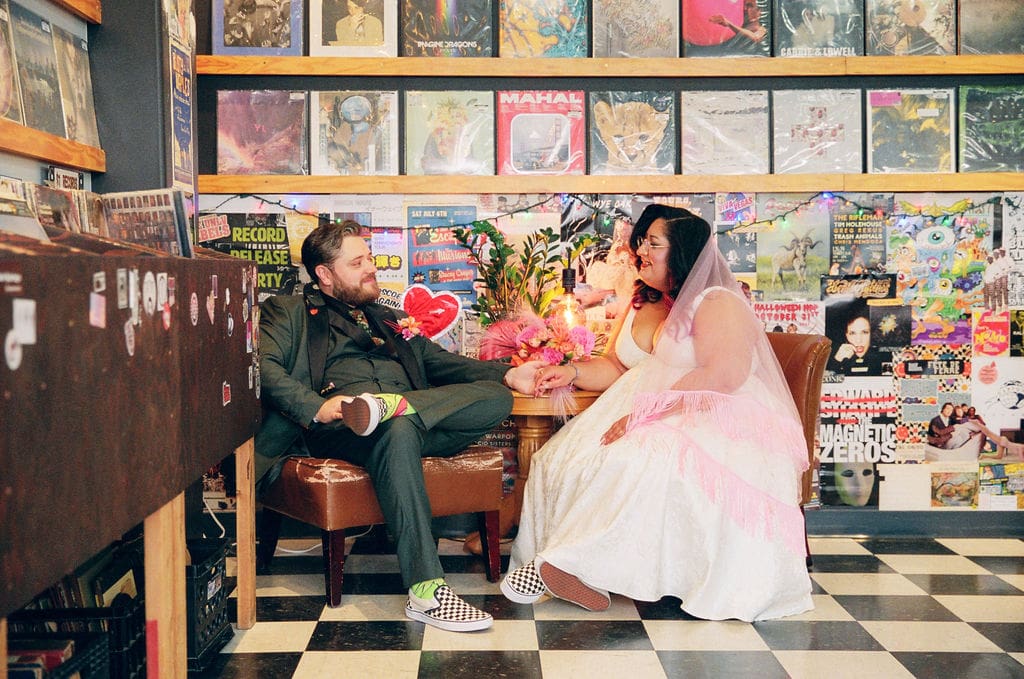 11th Street Records Elopement Photos: A Different Kind of Vegas Love Story
