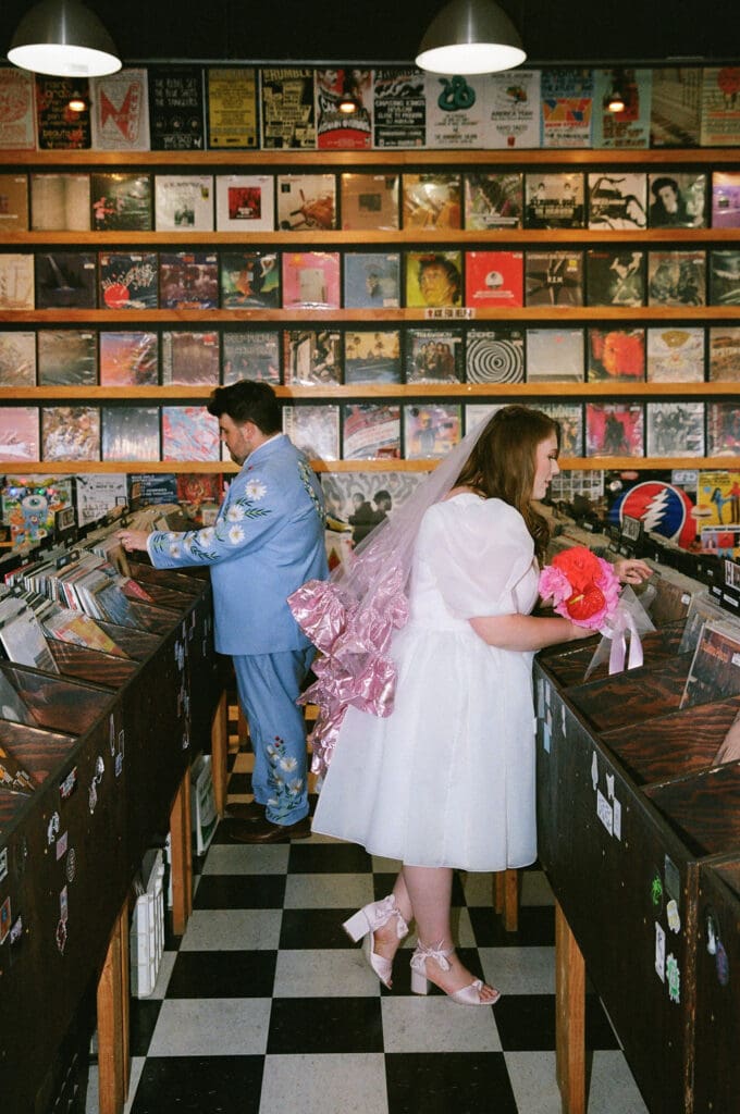 11th Street Records Elopement Photos: A Different Kind of Vegas Love Story