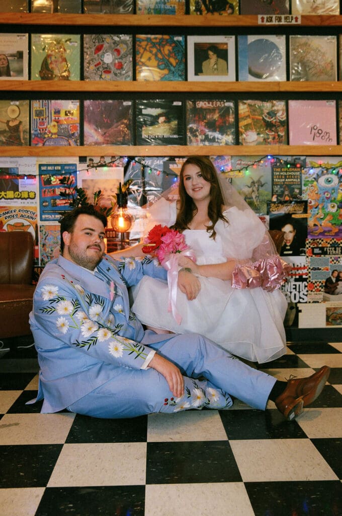 11th Street Records Elopement Photos: A Different Kind of Vegas Love Story