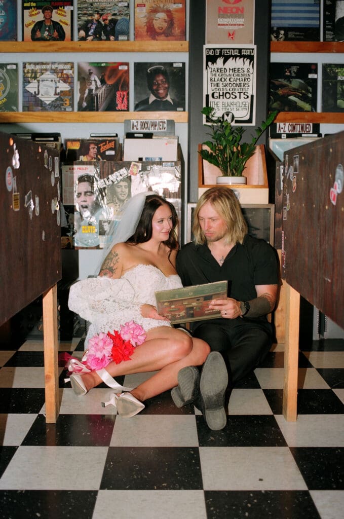 11th Street Records Elopement Photos: A Different Kind of Vegas Love Story