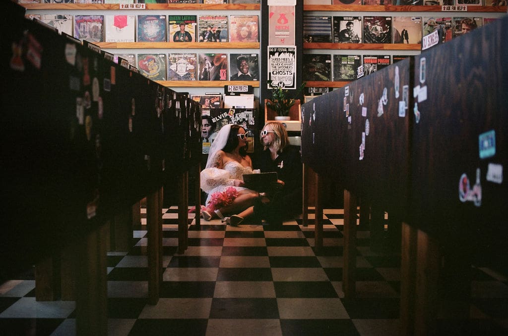 11th Street Records Elopement Photos: A Different Kind of Vegas Love Story