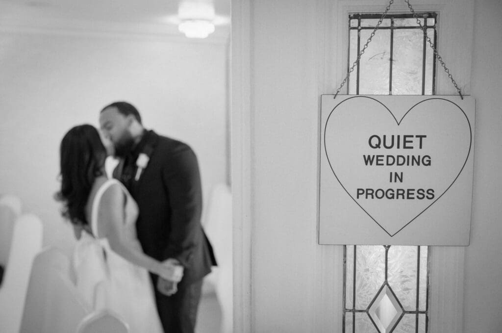 intimate wedding ceremony in Las Vegas