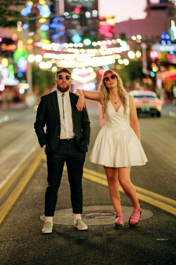 Bridal portraits in downtown Las Vegas Vegas