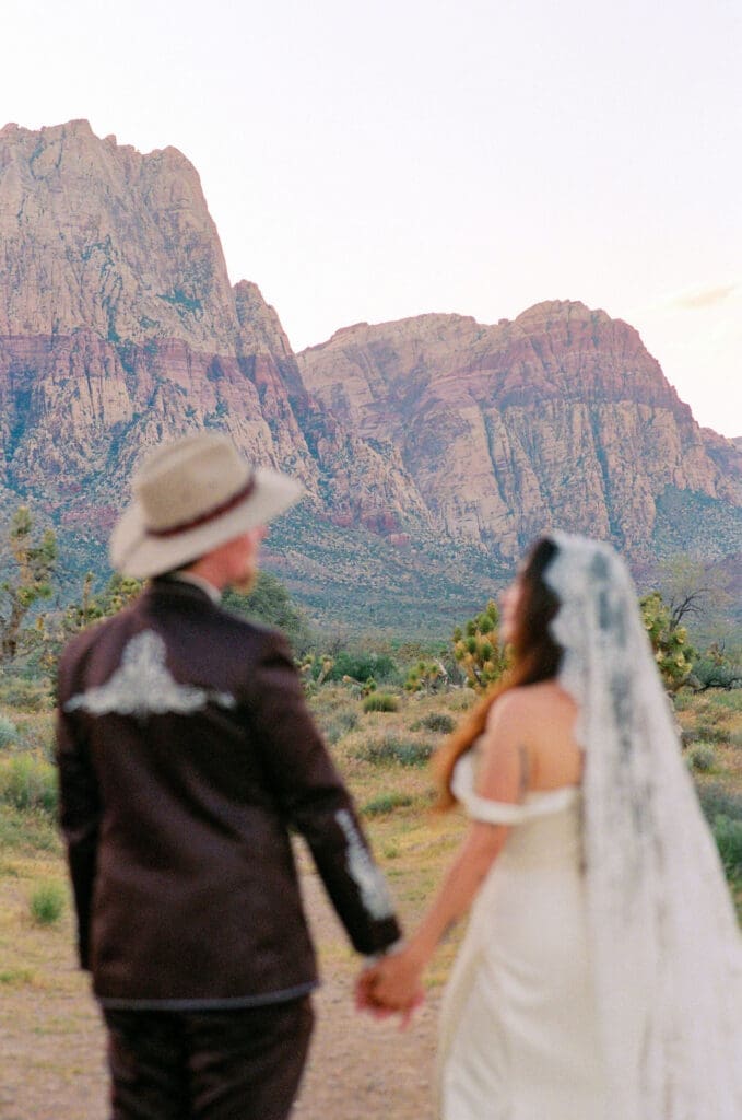 Las Vegas Desert Elopement Photos: The Perfect Addition to Your Chapel Wedding