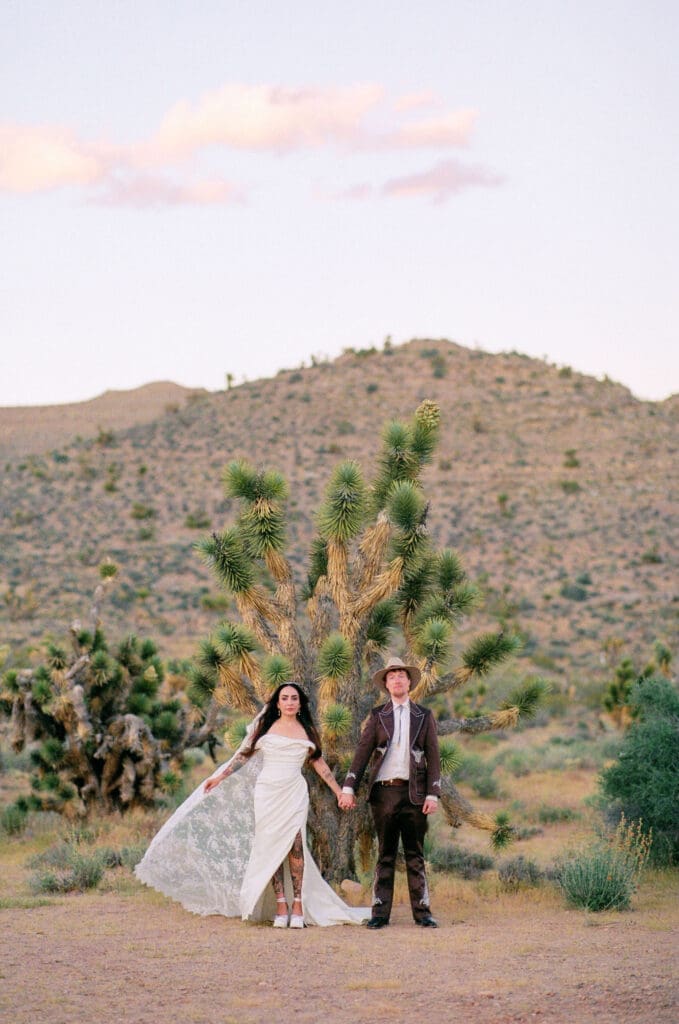 Las Vegas Desert Elopement Photos: The Perfect Addition to Your Chapel Wedding