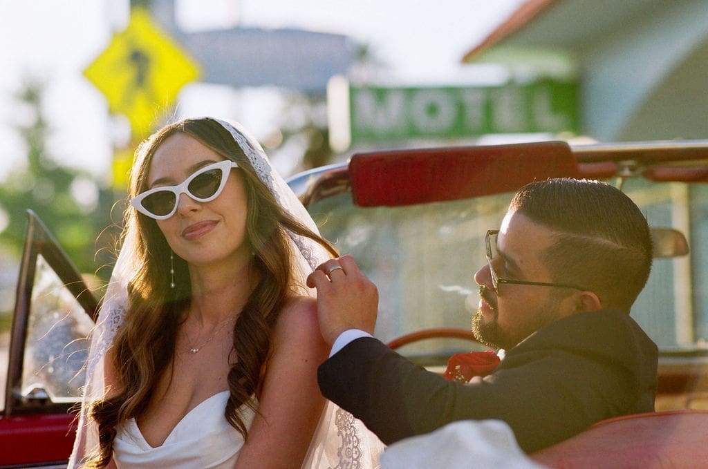Classic Car Wedding Photos in Las Vegas: The Ultimate Sure Thing Chapel Add-On