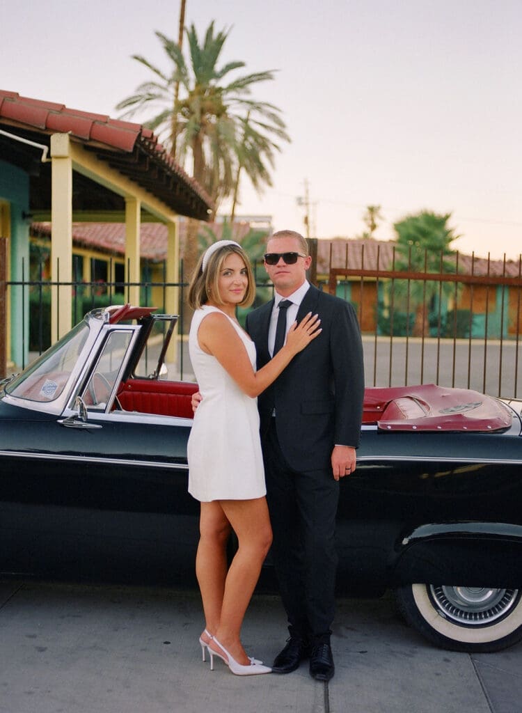 Classic Car Wedding Photos in Las Vegas: The Ultimate Sure Thing Chapel Add-On