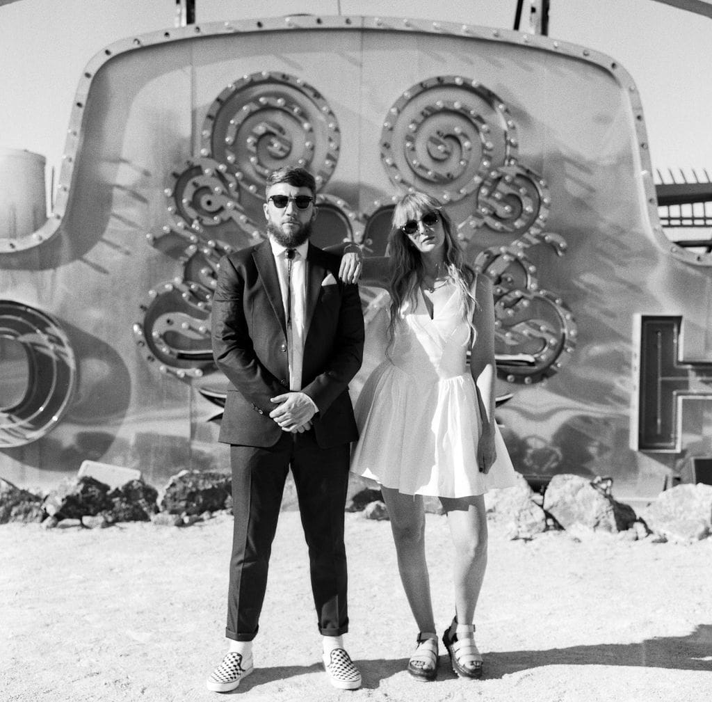 Why I Love Film Las Vegas Elopement Photography (Especially on a 1963 Rolleiflex)