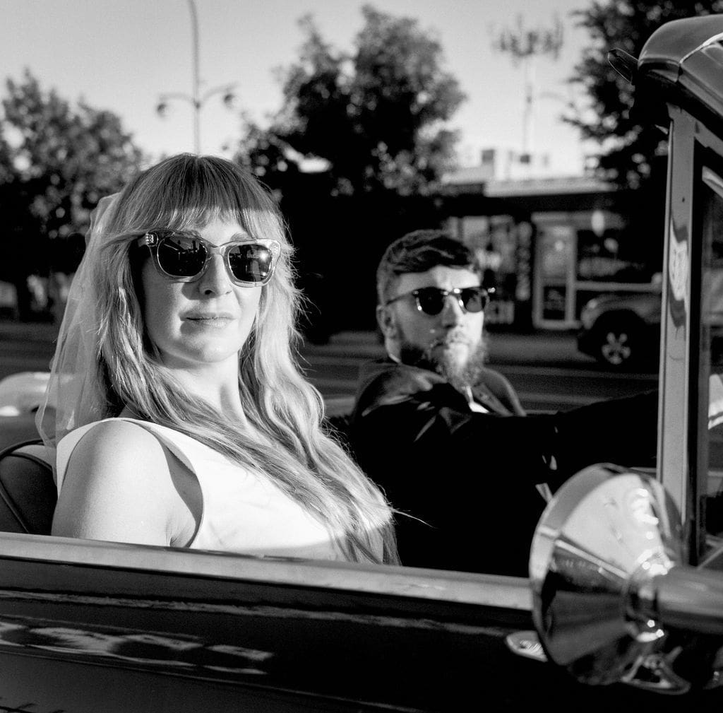 Why I Love Film Las Vegas Elopement Photography (Especially on a 1963 Rolleiflex)