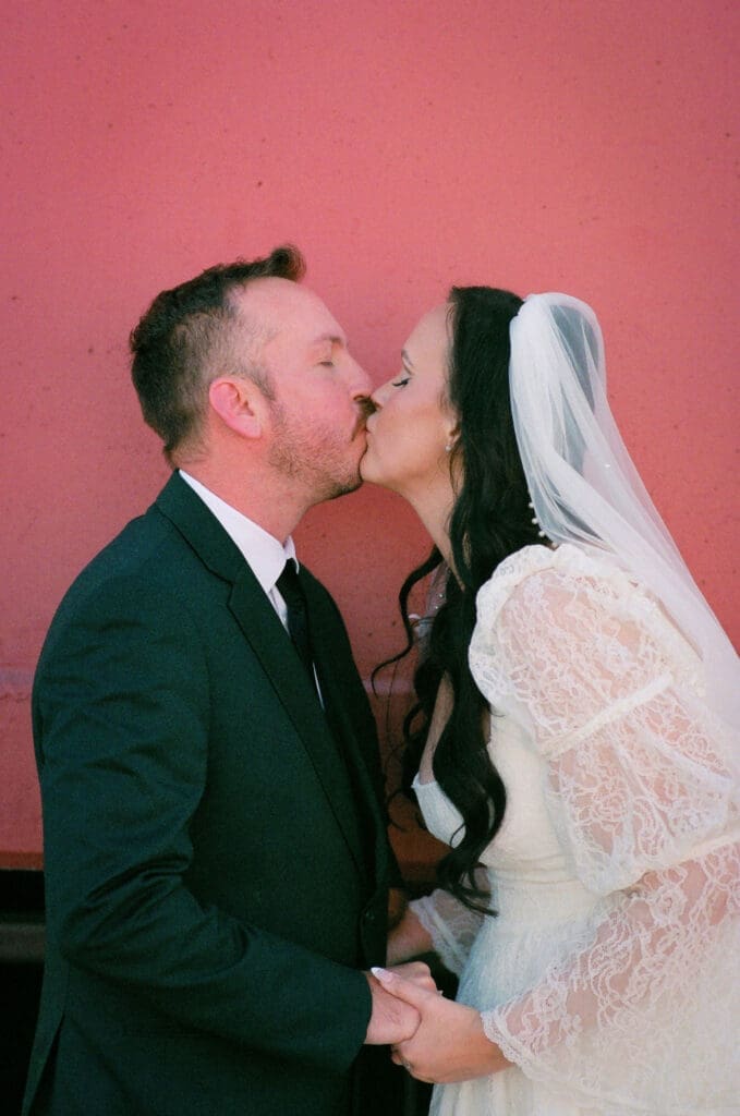 Las Vegas Rooftop Wedding Photos | A Different Side of Downtown Vegas