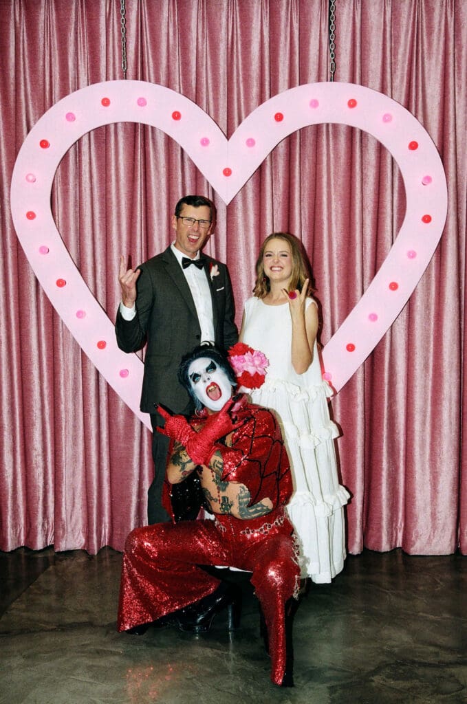 Tilly & Ian’s Las Vegas Elopement with Hellvis at Sure Thing Chapel