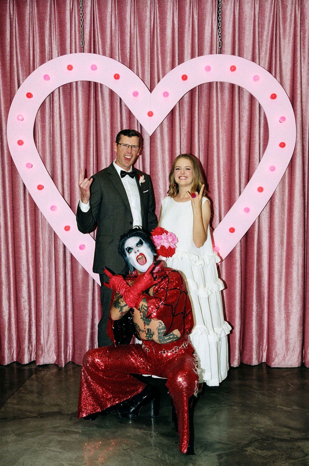 Tilly & Ian’s Las Vegas Elopement with Hellvis at Sure Thing Chapel
